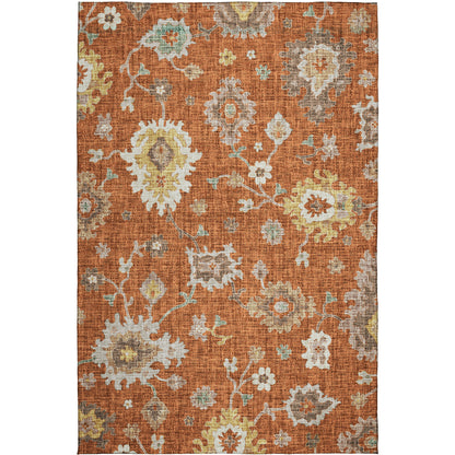 Dalyn Rugs Portico  Paprika  Transitional