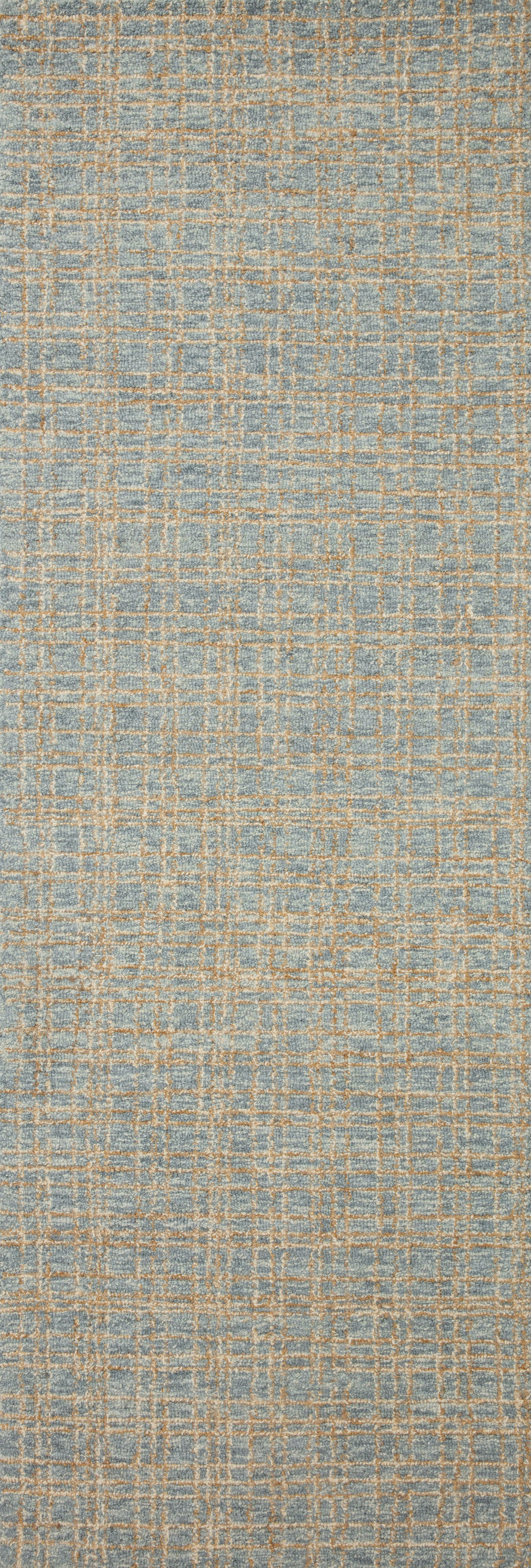 Chris Loves Julia x Loloi Polly  Blue Sand Contemporary