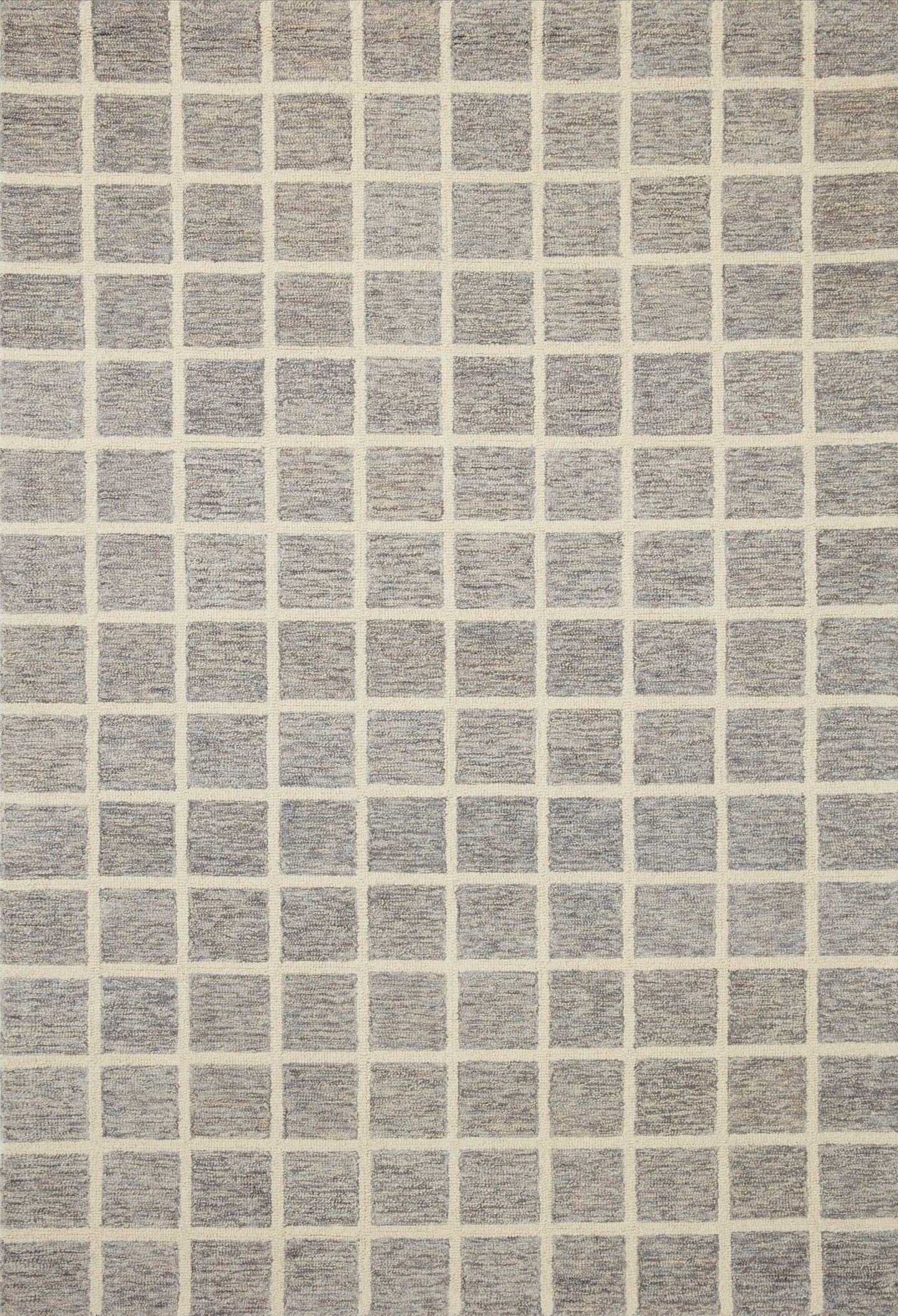 Chris Loves Julia x Loloi Polly  Slate Ivory Contemporary