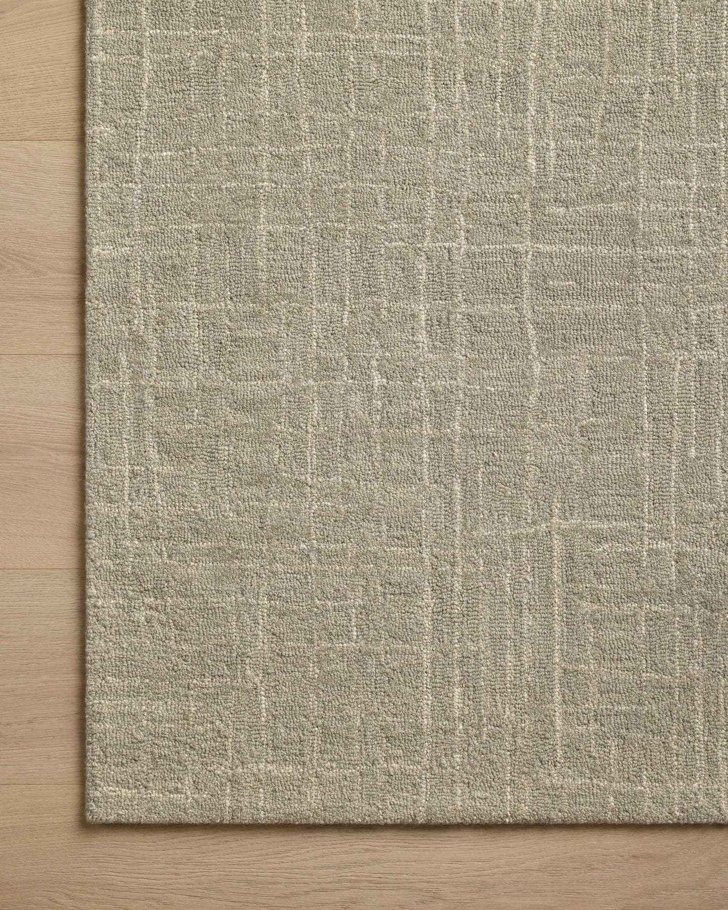 Chris Loves Julia x Loloi Polly  Spa Ivory Contemporary