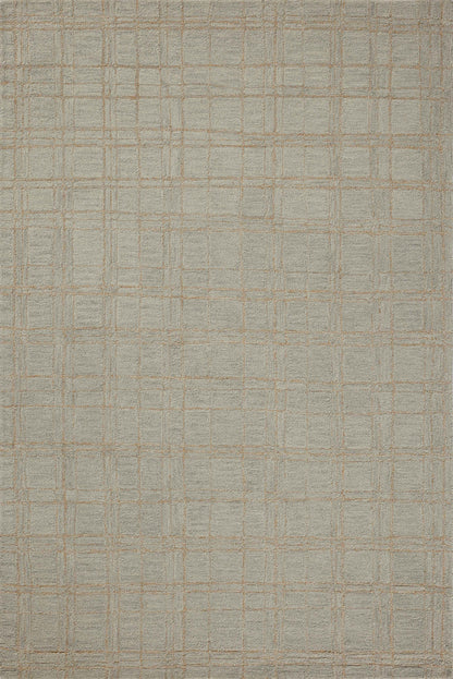Chris Loves Julia x Loloi Polly  Fog Wheat Contemporary