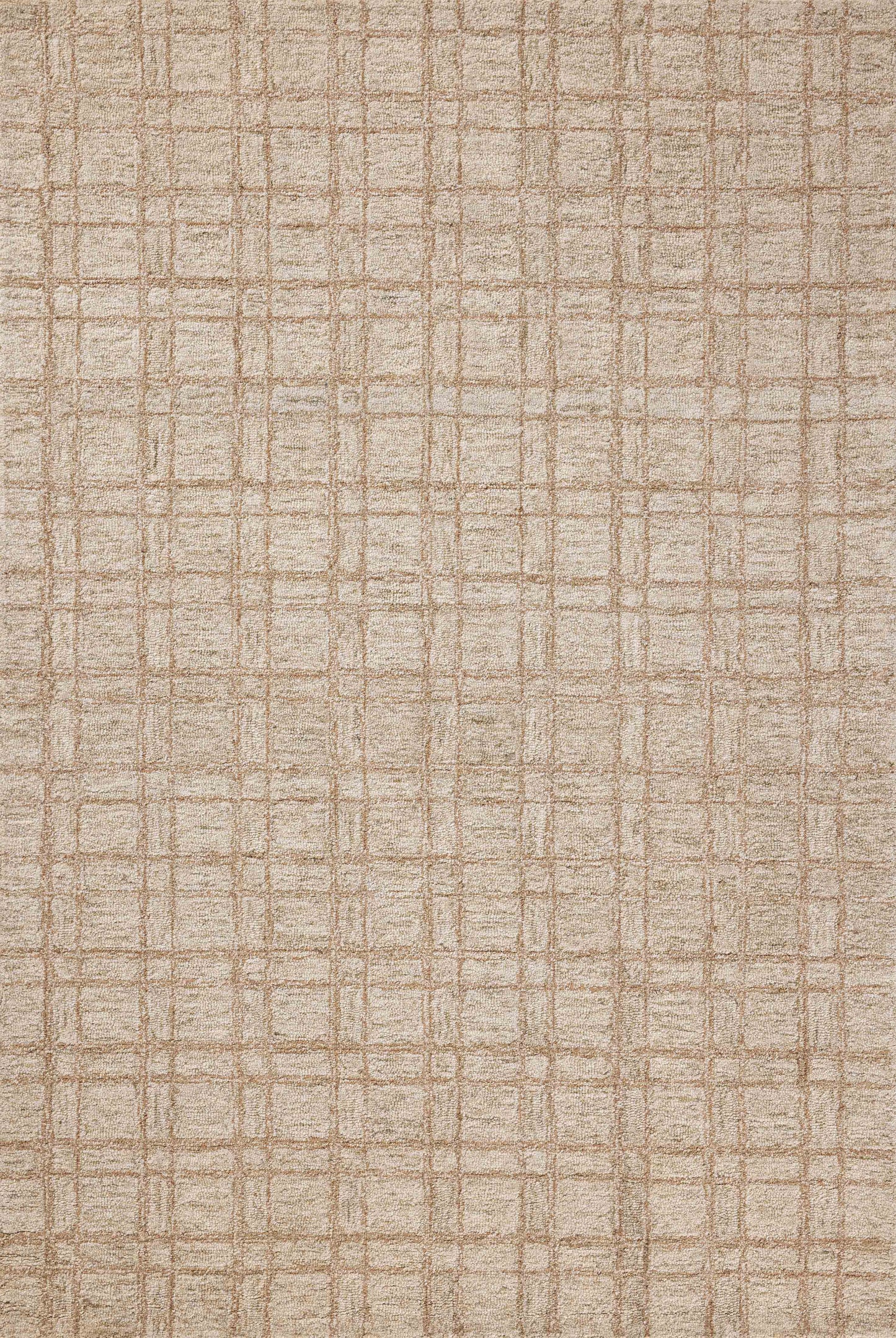 Chris Loves Julia x Loloi Polly  Khaki Sand Contemporary