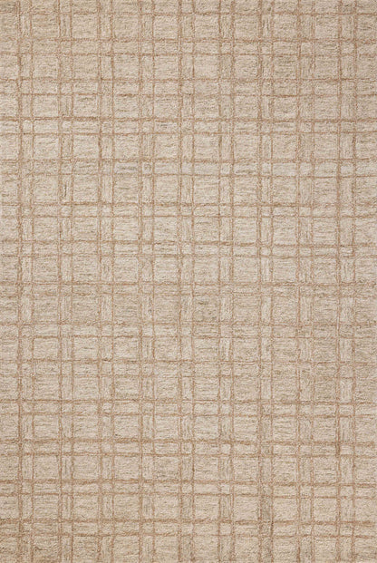 Chris Loves Julia x Loloi Polly  Khaki Sand Contemporary