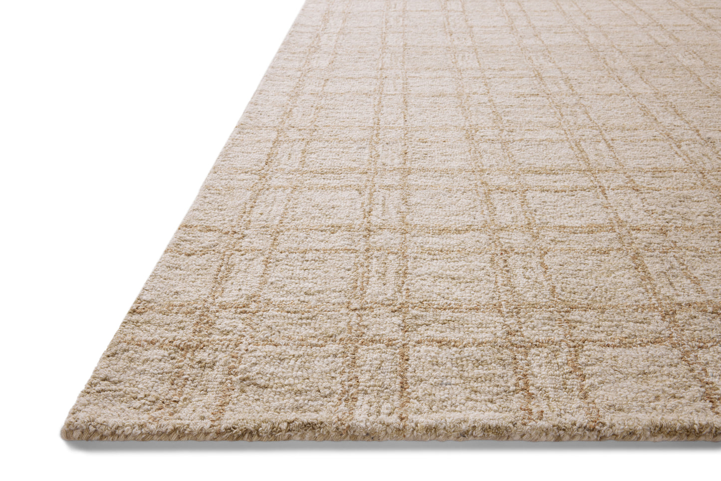 Chris Loves Julia x Loloi Polly  Khaki Sand Contemporary