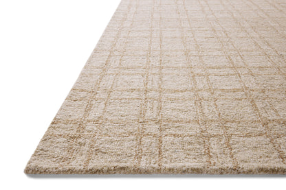 Chris Loves Julia x Loloi Polly  Khaki Sand Contemporary