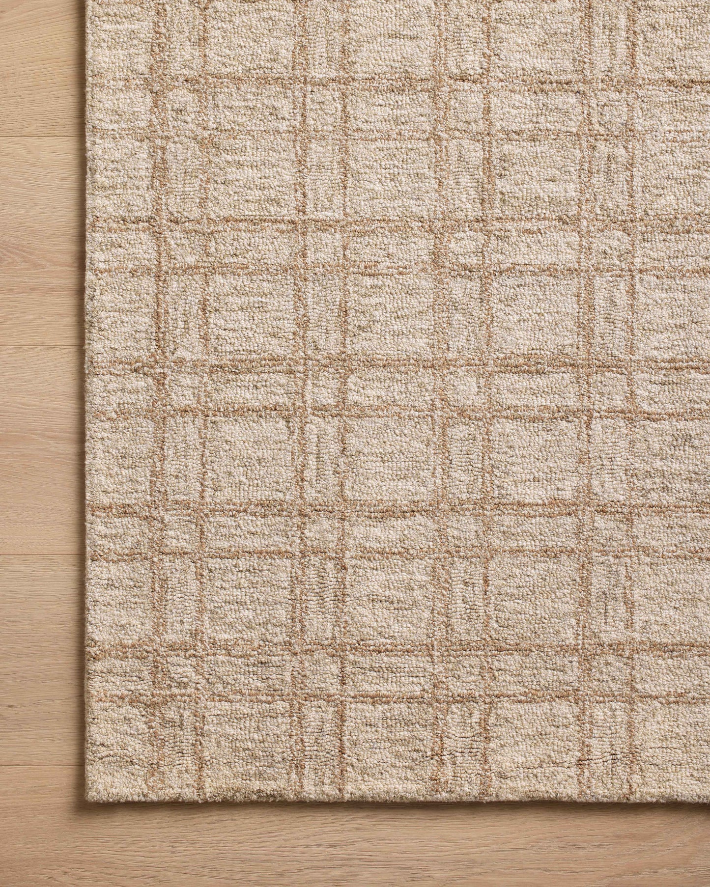 Chris Loves Julia x Loloi Polly  Khaki Sand Contemporary