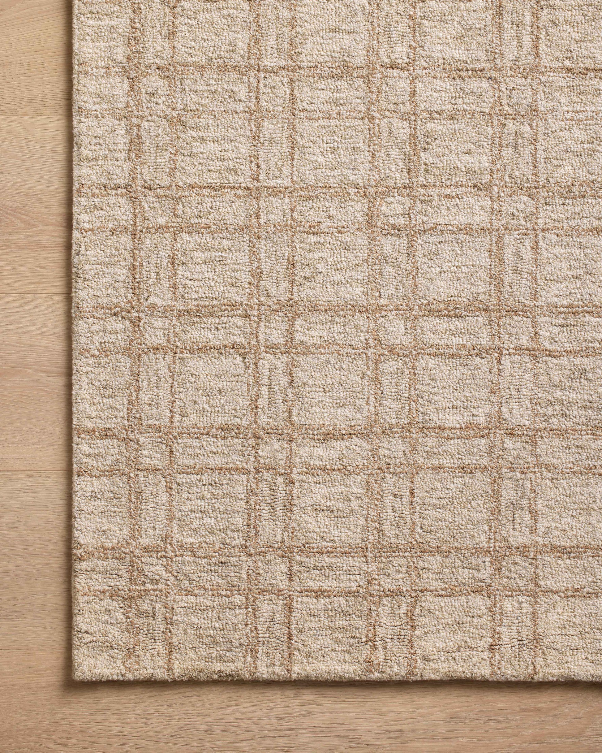 Chris Loves Julia x Loloi Polly  Khaki Sand Contemporary