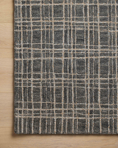 Chris Loves Julia x Loloi Polly  Graphite Pebble Contemporary