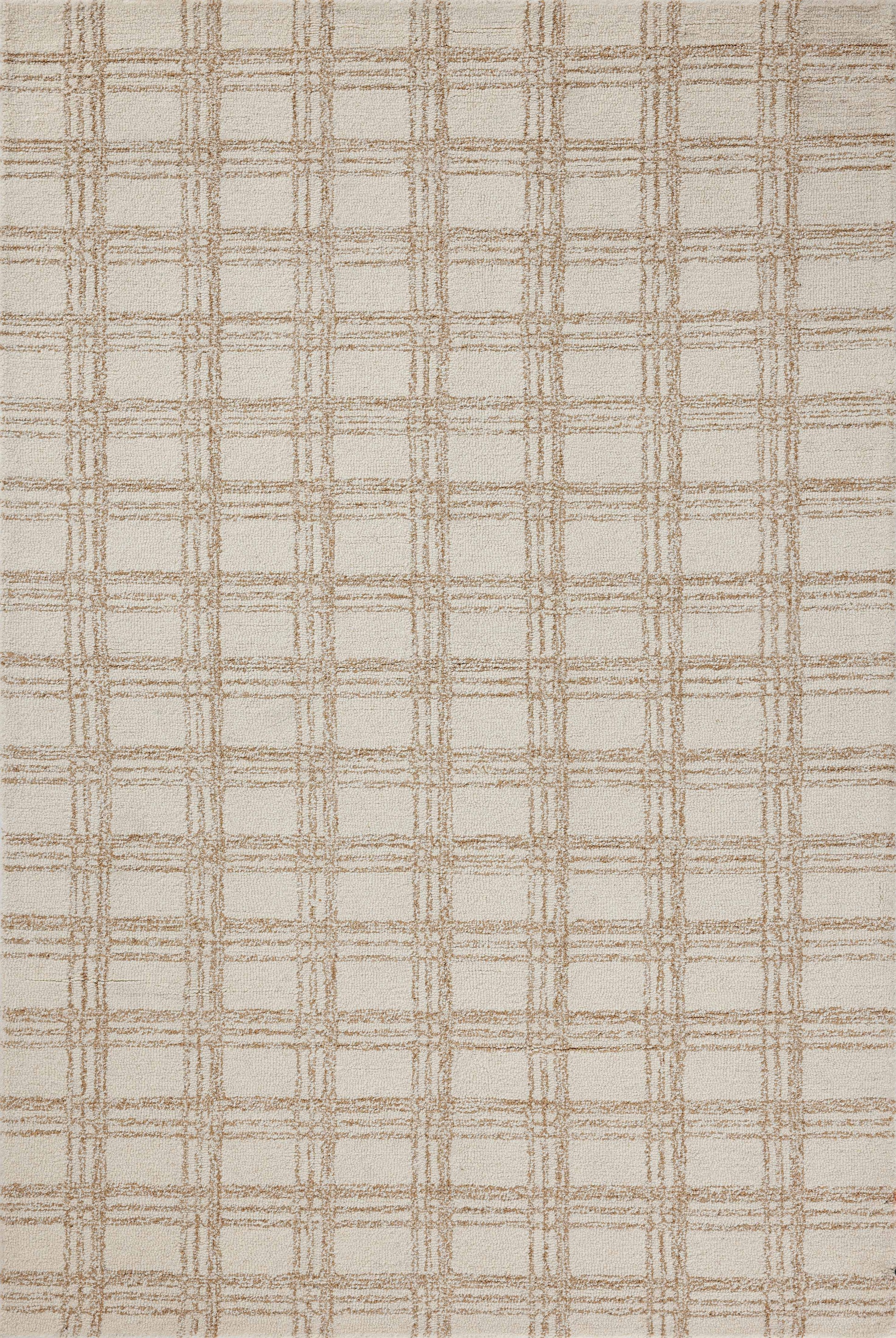 Chris Loves Julia x Loloi Polly  Cream Sand Contemporary