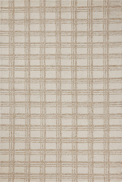 Chris Loves Julia x Loloi Polly  Cream Sand Contemporary
