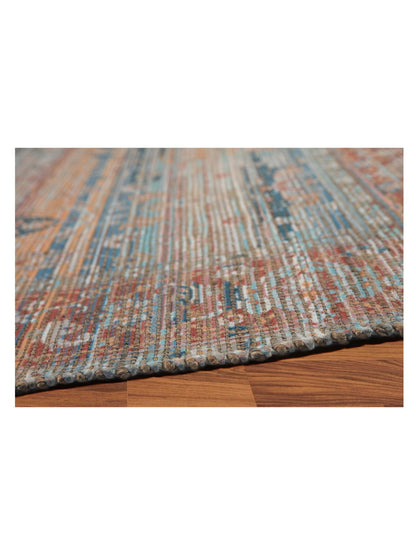 Limited PALMDALE PA - 354 BLUE RUST Kilim Woven Rug - Rugs - Limited - Atlanta Designer Rugs