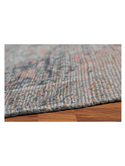 Limited PALMDALE PA - 355 LIGHT BLUE PINK Kilim Woven Rug - Rugs - Limited - Atlanta Designer Rugs
