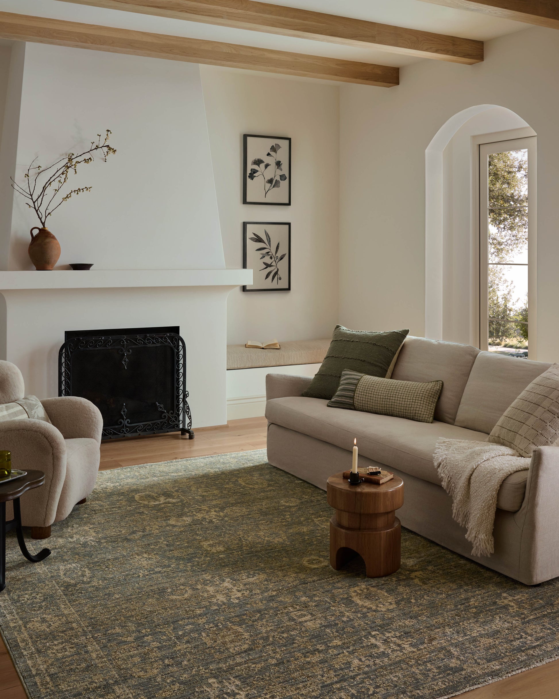 Loloi Priscilla  Blue Sand Traditional