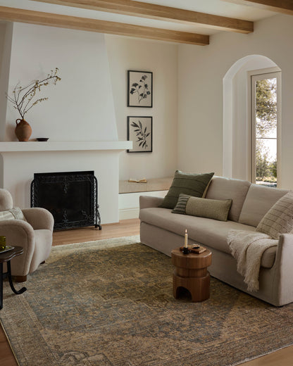 Loloi Priscilla  Blue Bark Traditional