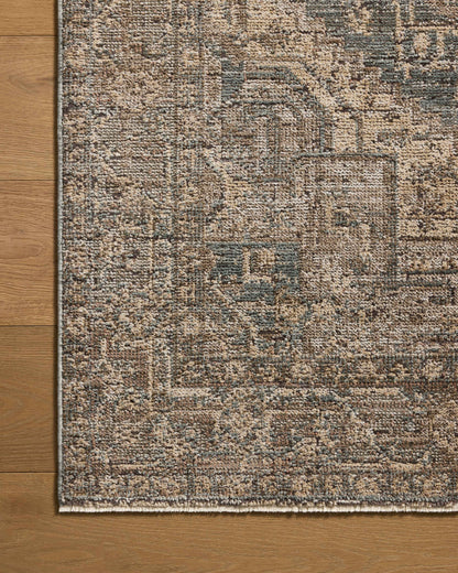 Loloi Priscilla  Blue Bark Traditional