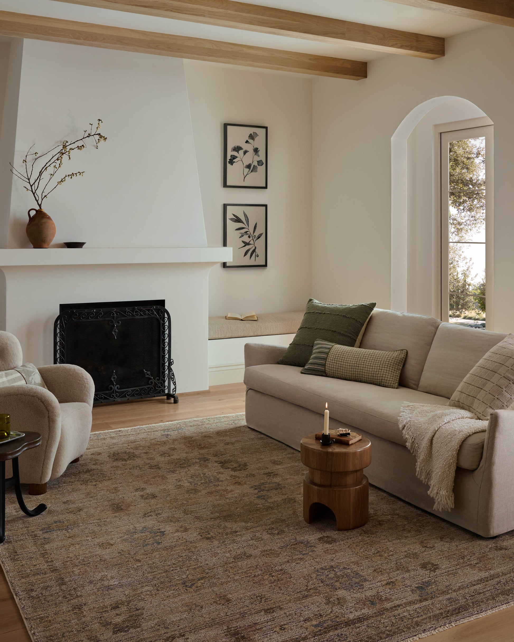 Loloi Priscilla  Ivory Multi Traditional