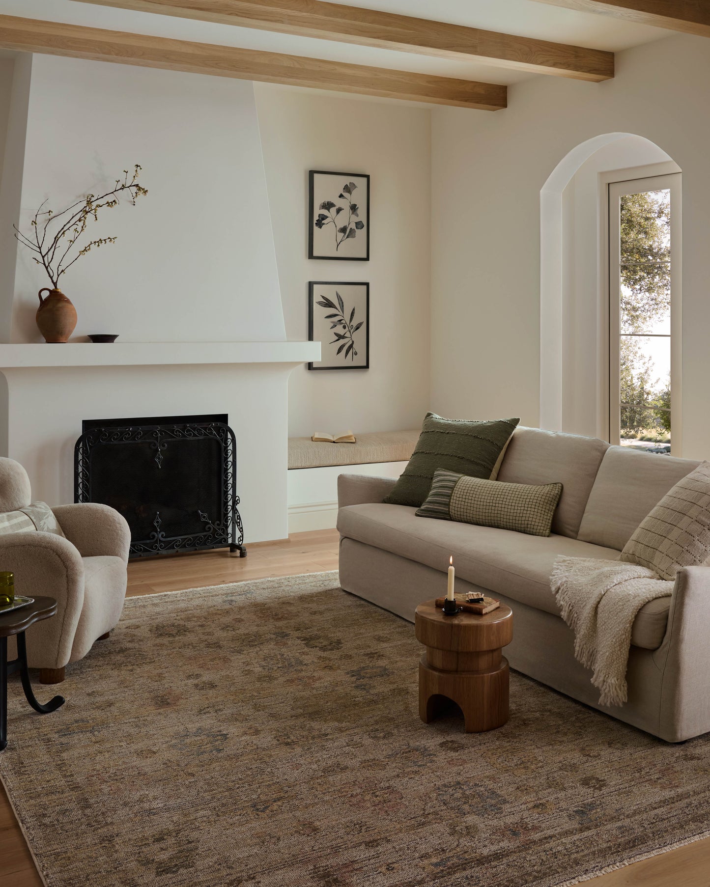 Loloi Priscilla  Ivory Multi Traditional