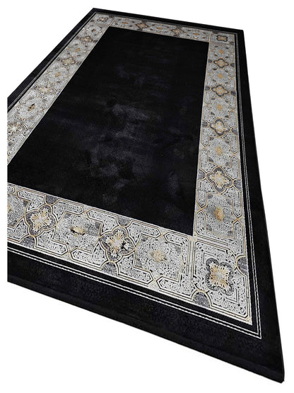 Artisan PROMOTION Black Silver Machinemade Rug - Rugs - Artisan - Atlanta Designer Rugs