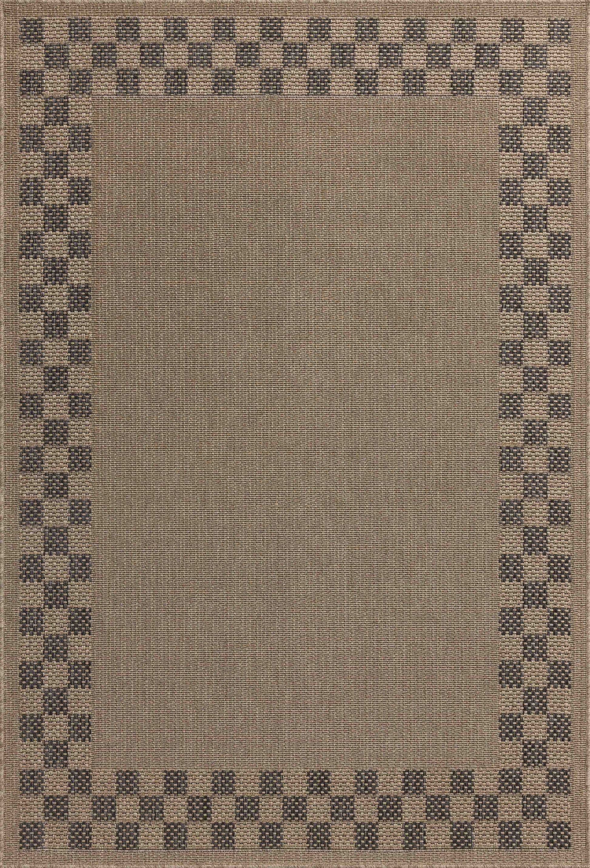 Chris Loves Julia x Loloi Providence  Natural Charcoal Indoor/Outdoor