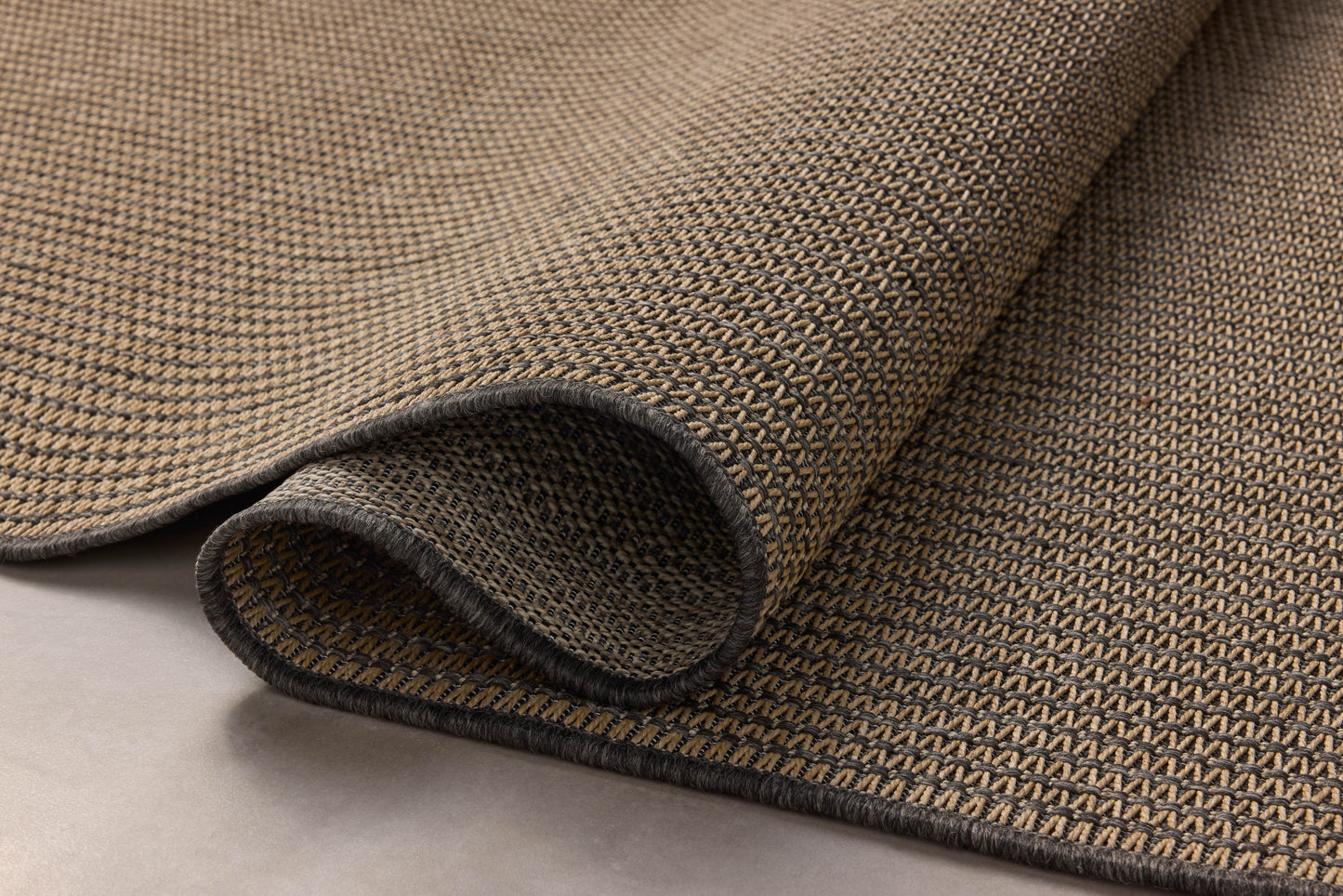 Chris Loves Julia x Loloi Providence  Wheat Charcoal Indoor/Outdoor