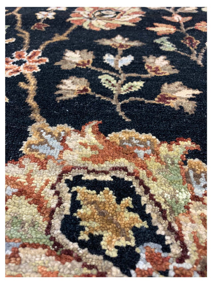 Limited Sophie PRT - 18 Ebony Rustic Red Traditional Knotted Rug - Rugs - Limited - Atlanta Designer Rugs