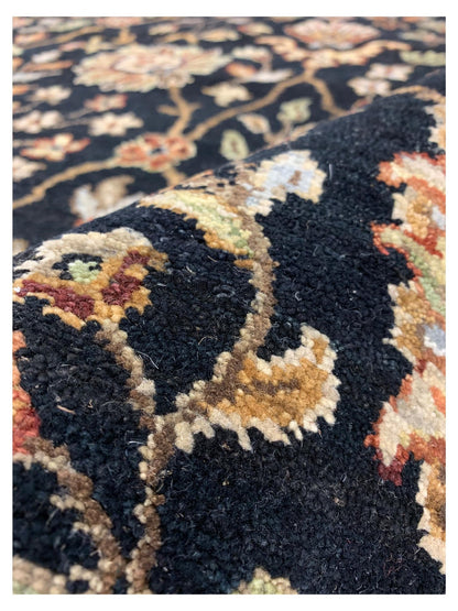 Limited Sophie PRT - 18 Ebony Rustic Red Traditional Knotted Rug - Rugs - Limited - Atlanta Designer Rugs