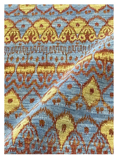 Limited Sophie PRT - 421 Ice Blue Traditional Knotted Rug - Rugs - Limited - Atlanta Designer Rugs