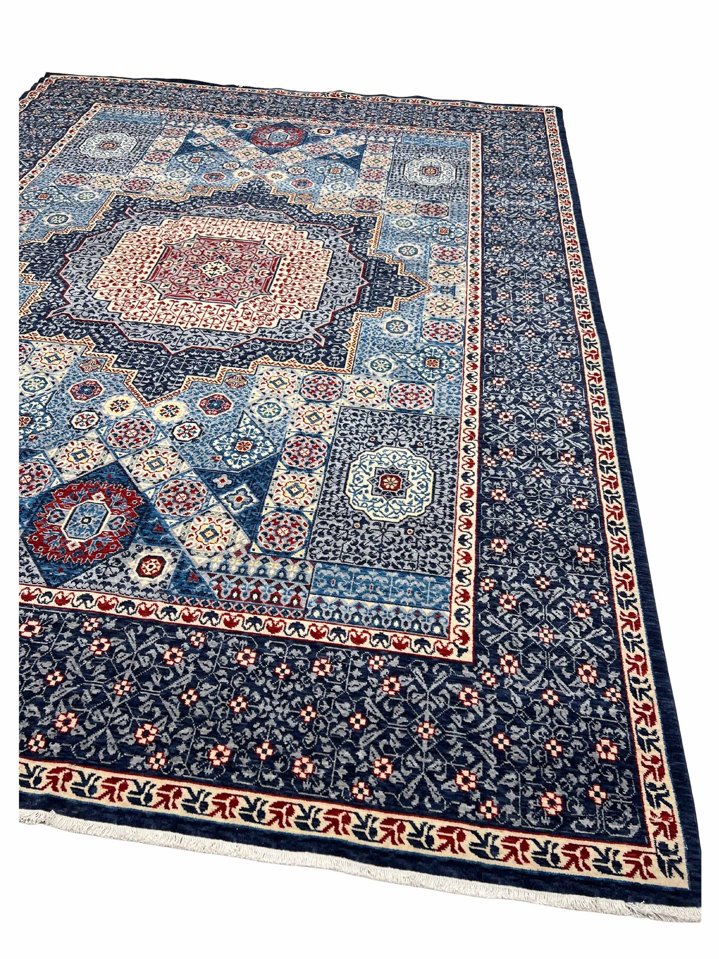 Artisan Prague Dk.Blue Machinemade Rug