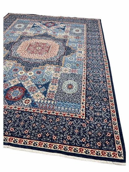 Artisan Prague Dk.Blue Machinemade Rug