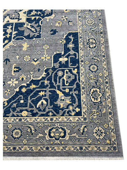 Artisan Prague Blue Machinemade Rug
