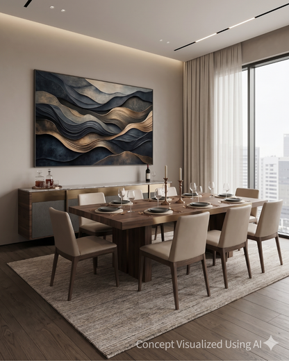 Artisan Liv Copper Transitional Rug for Diningroom