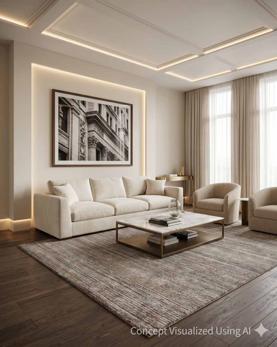 Artisan Liv Coral Rust Transitional Loom Rug for Livingroom