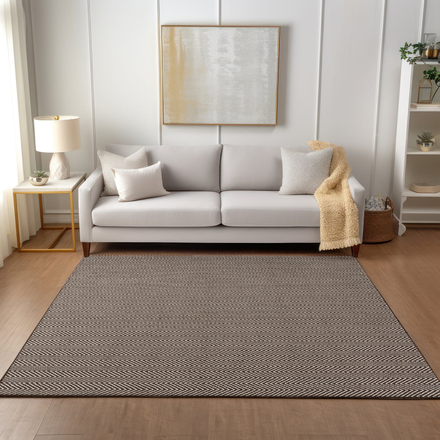 Dalyn Rugs Provo  Brown  Casual