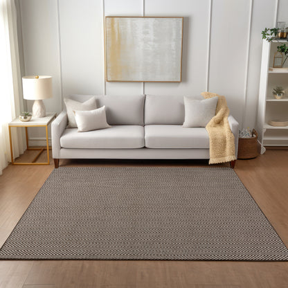 Dalyn Rugs Provo  Brown  Casual