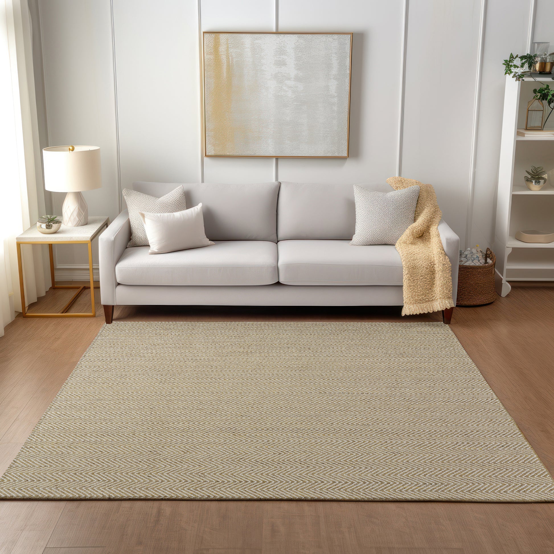 Dalyn Rugs Provo  Gold  Casual