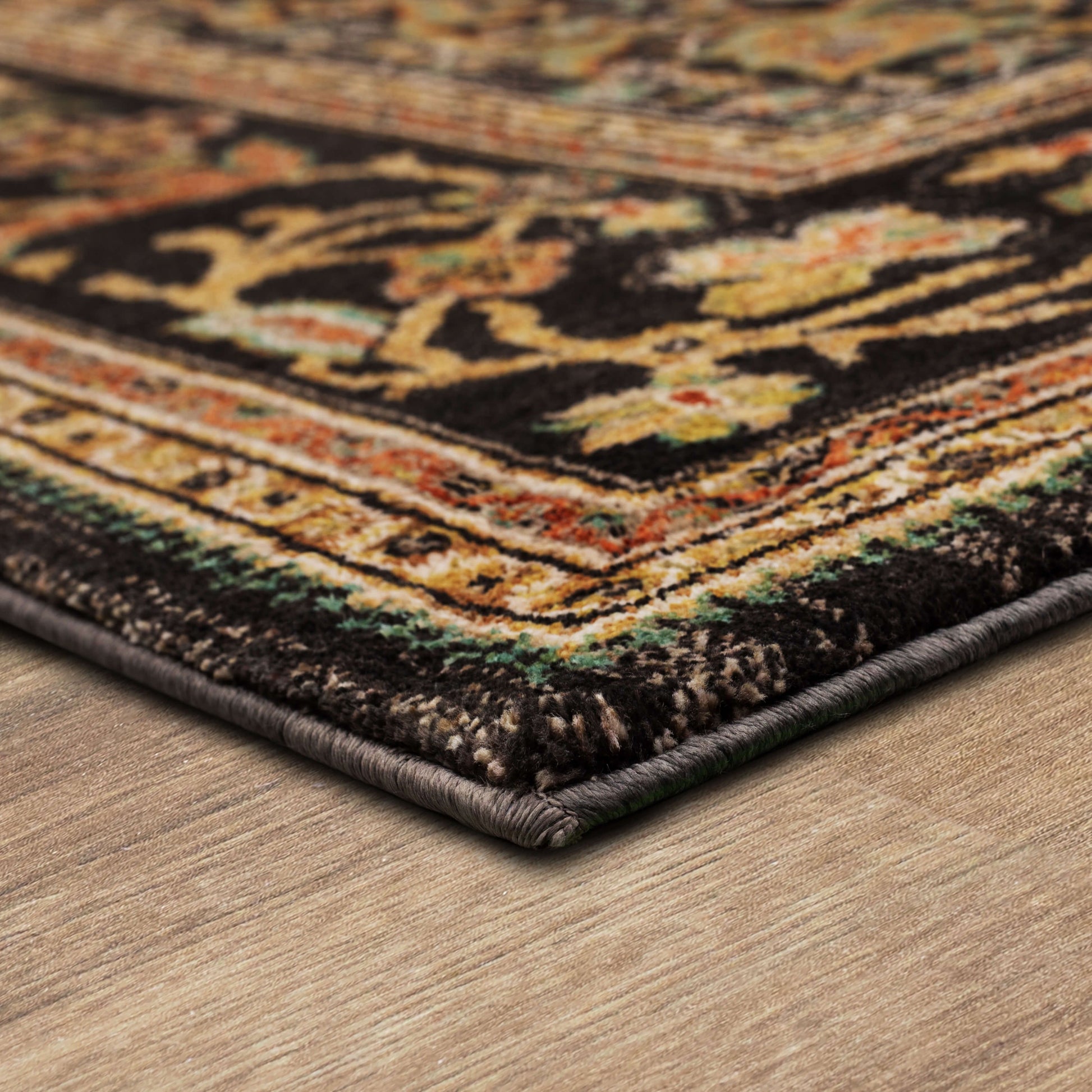 Karastan Spice Market  Charcoal  Traditional