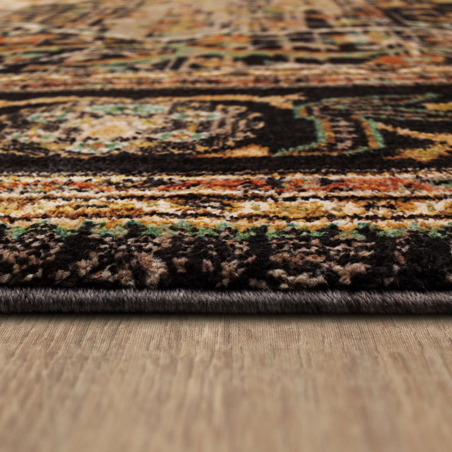 Karastan Spice Market  Charcoal  Traditional