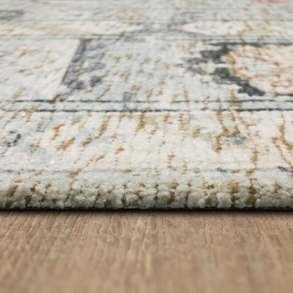 Karastan Zula  Light Teal  