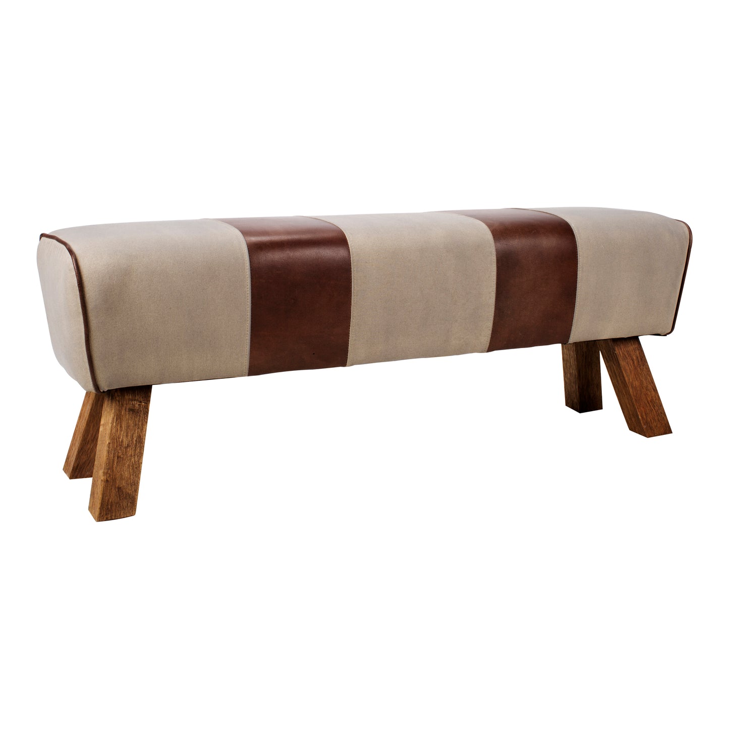 Moes Home Benches Pommel Brown Rustic Furniture