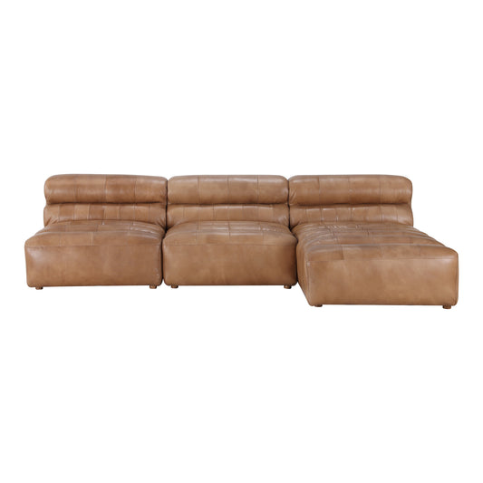 Moes Home Modular Sectionals Ramsay Brown Contemporary Furniture
