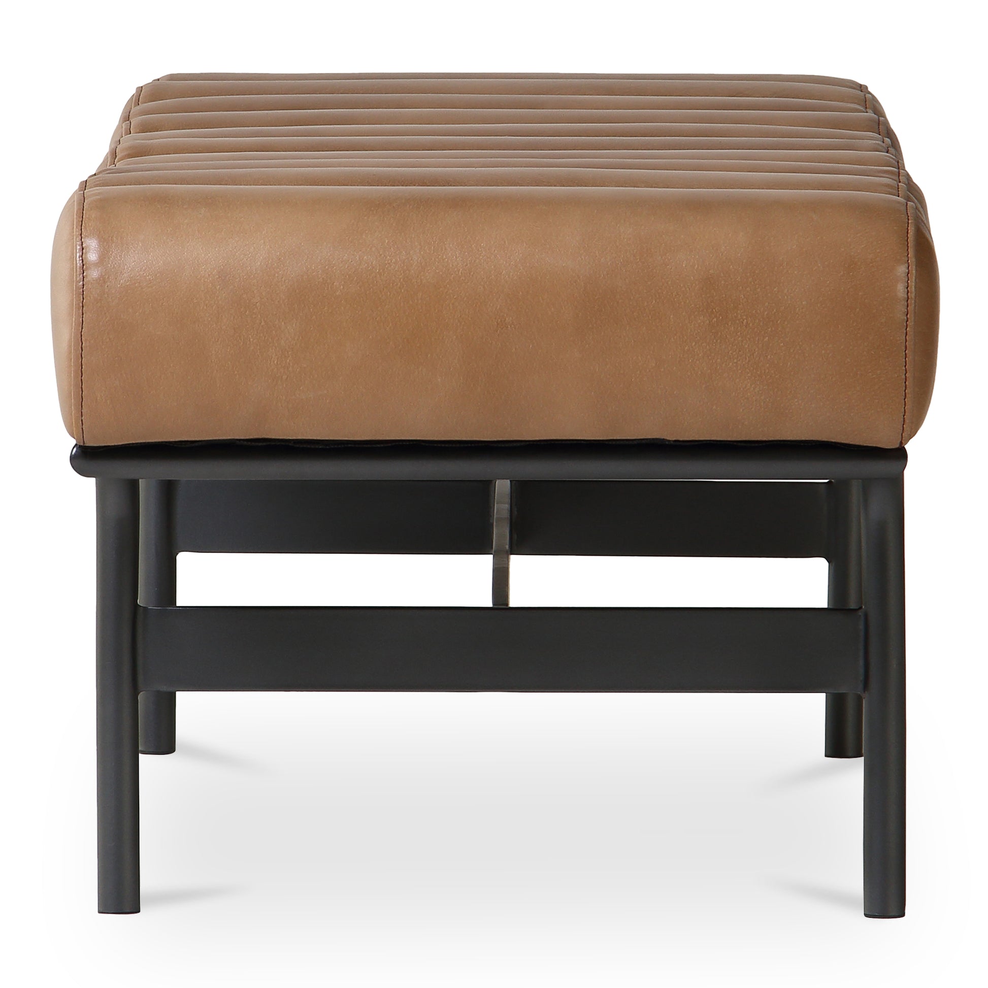 Moes Home Benches Harrison Brown Mid-Century Modern Furniture