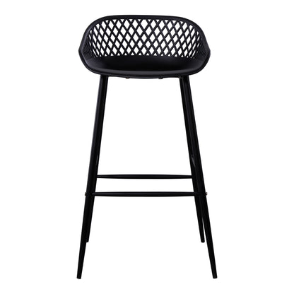 Moes Home Bar Stools Piazza Black Contemporary Furniture