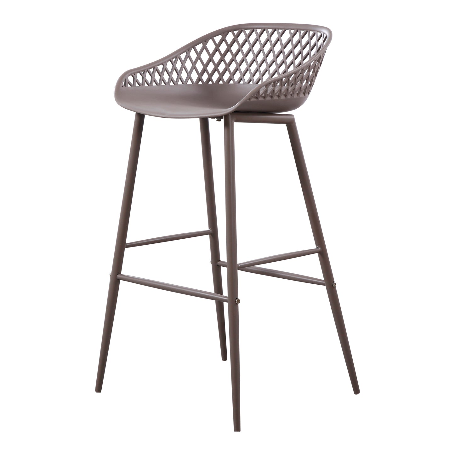 Moes Home Bar Stools Piazza Grey Contemporary Furniture