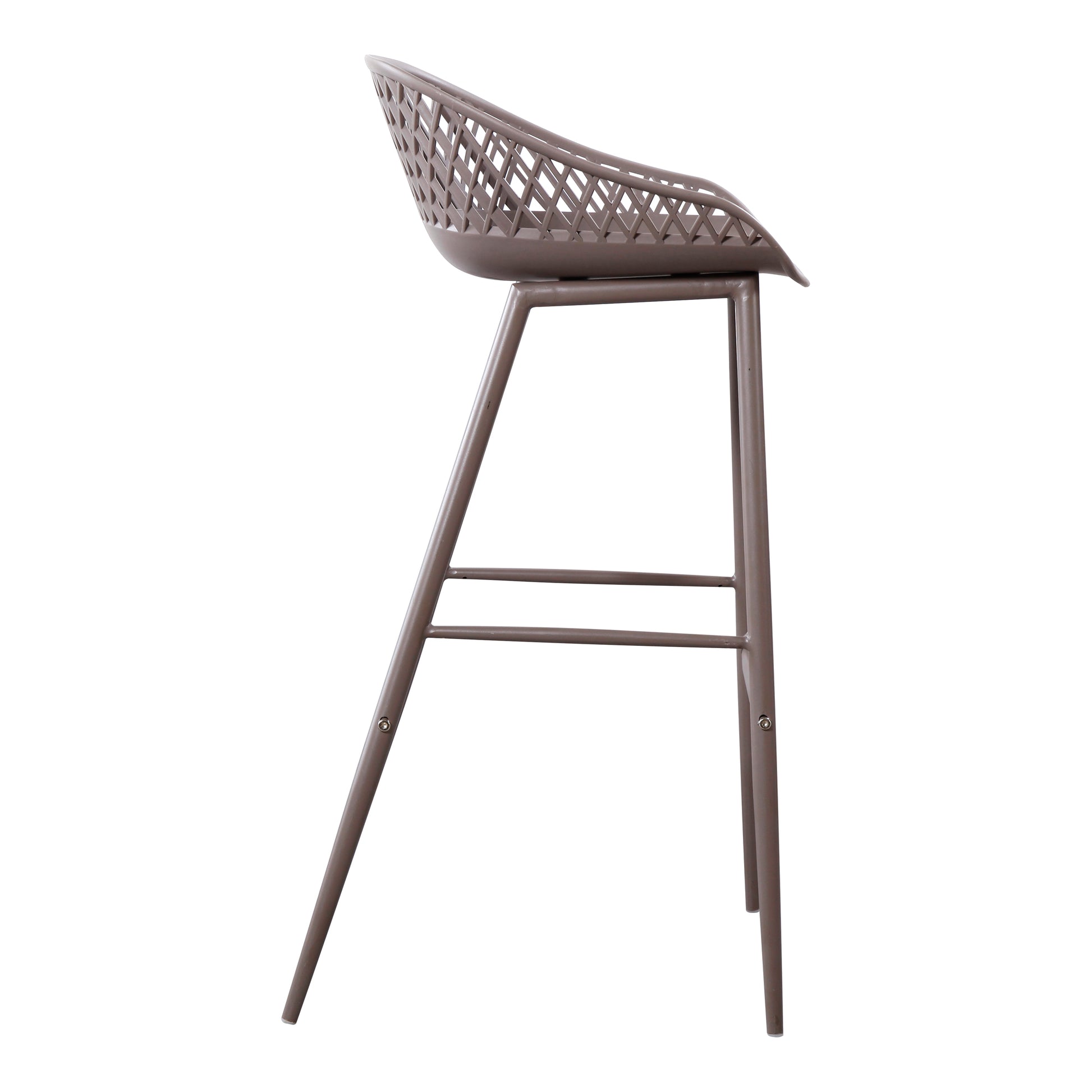 Moes Home Bar Stools Piazza Grey Contemporary Furniture