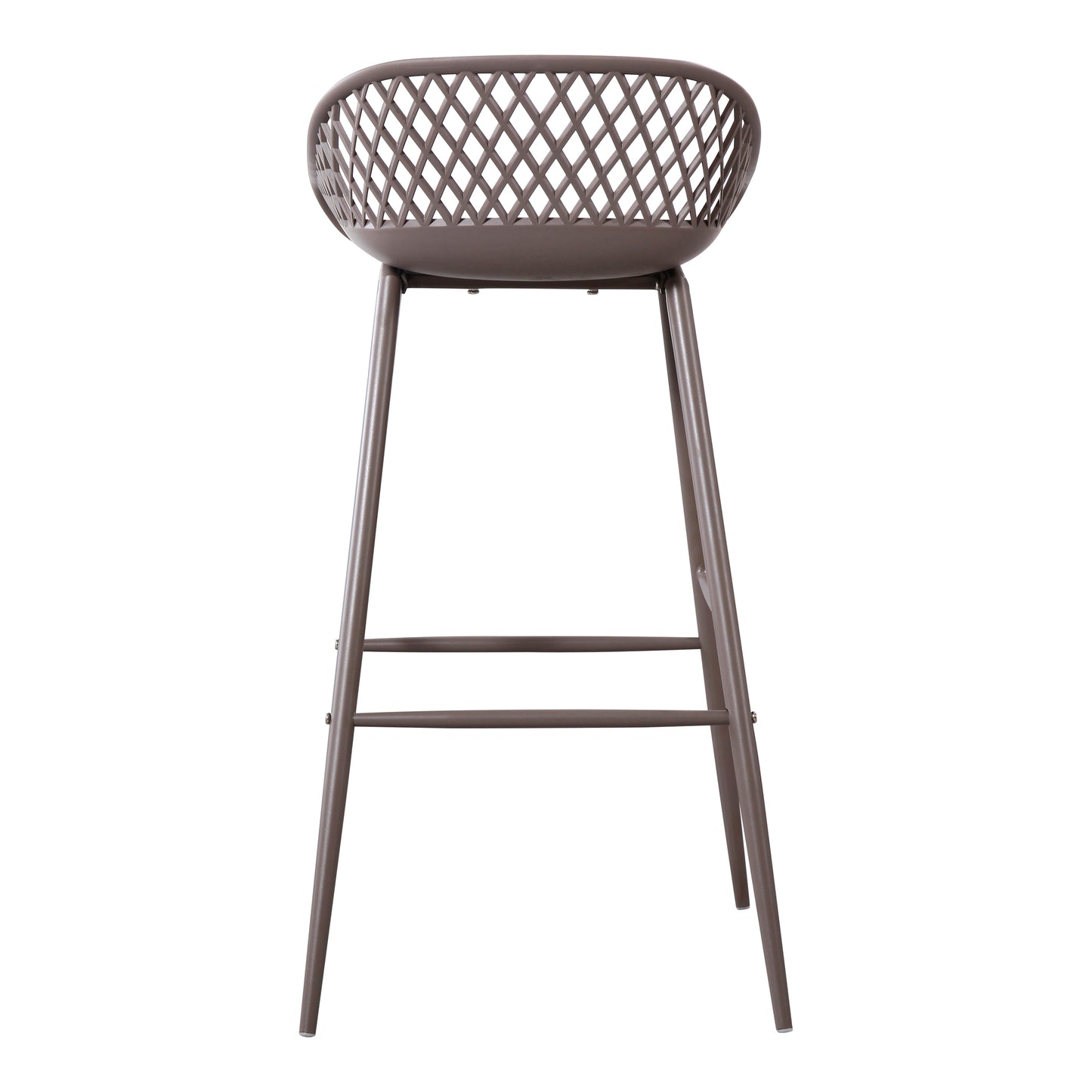 Moes Home Bar Stools Piazza Grey Contemporary Furniture