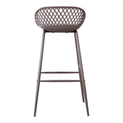 Moes Home Bar Stools Piazza Grey Contemporary Furniture