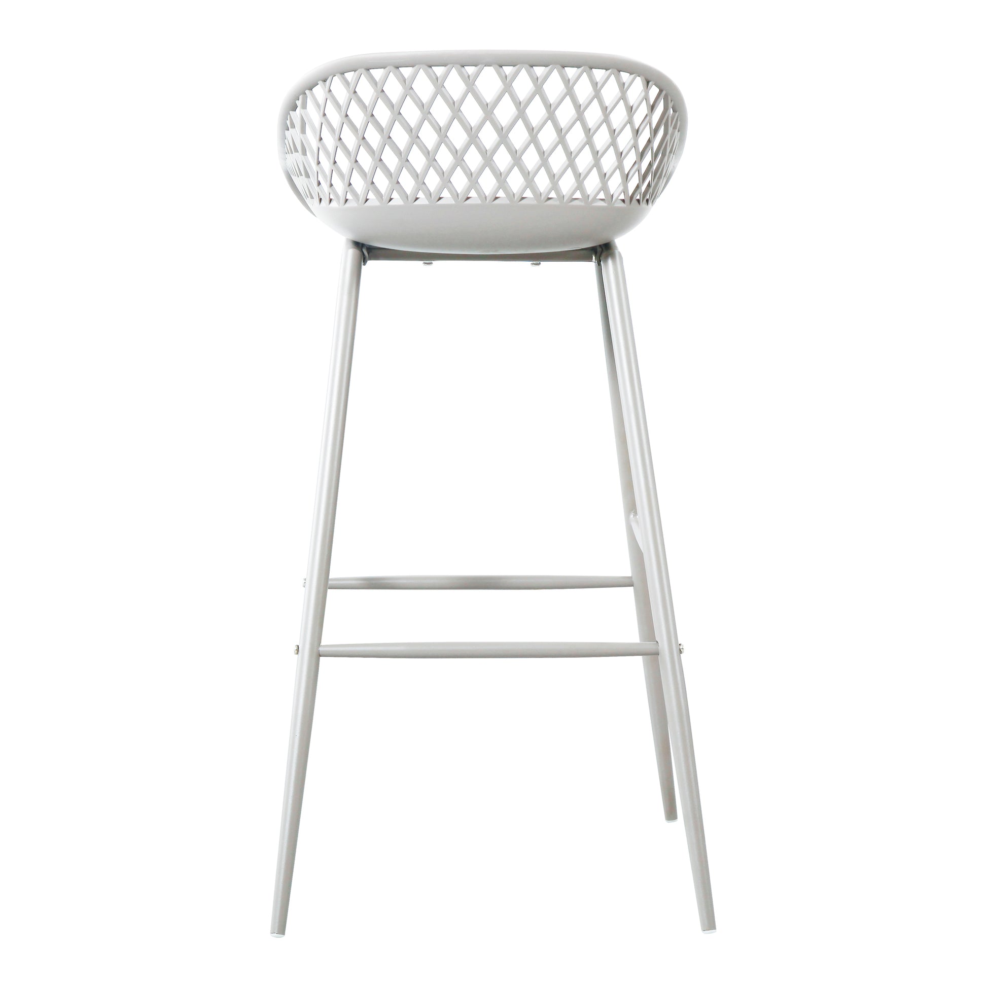 Moes Home Bar Stools Piazza White Contemporary Furniture