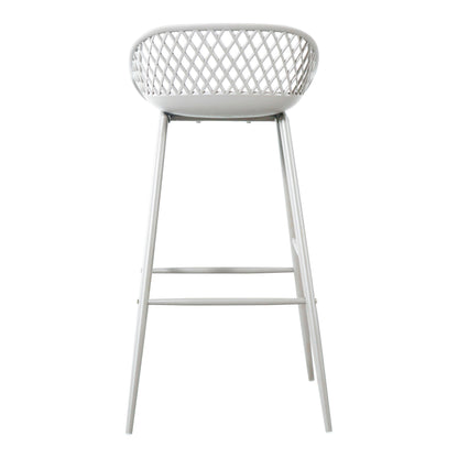 Moes Home Bar Stools Piazza White Contemporary Furniture