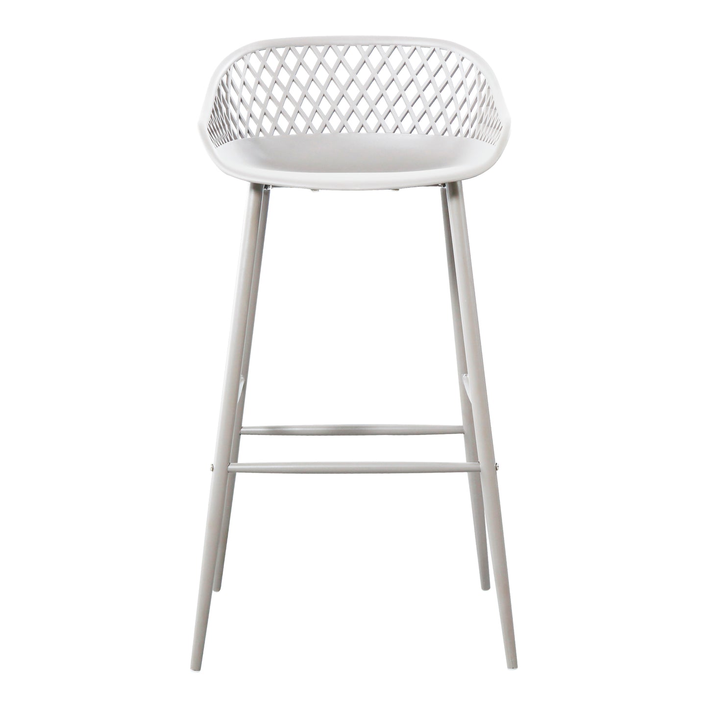 Moes Home Bar Stools Piazza White Contemporary Furniture