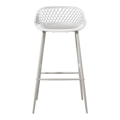 Moes Home Bar Stools Piazza White Contemporary Furniture